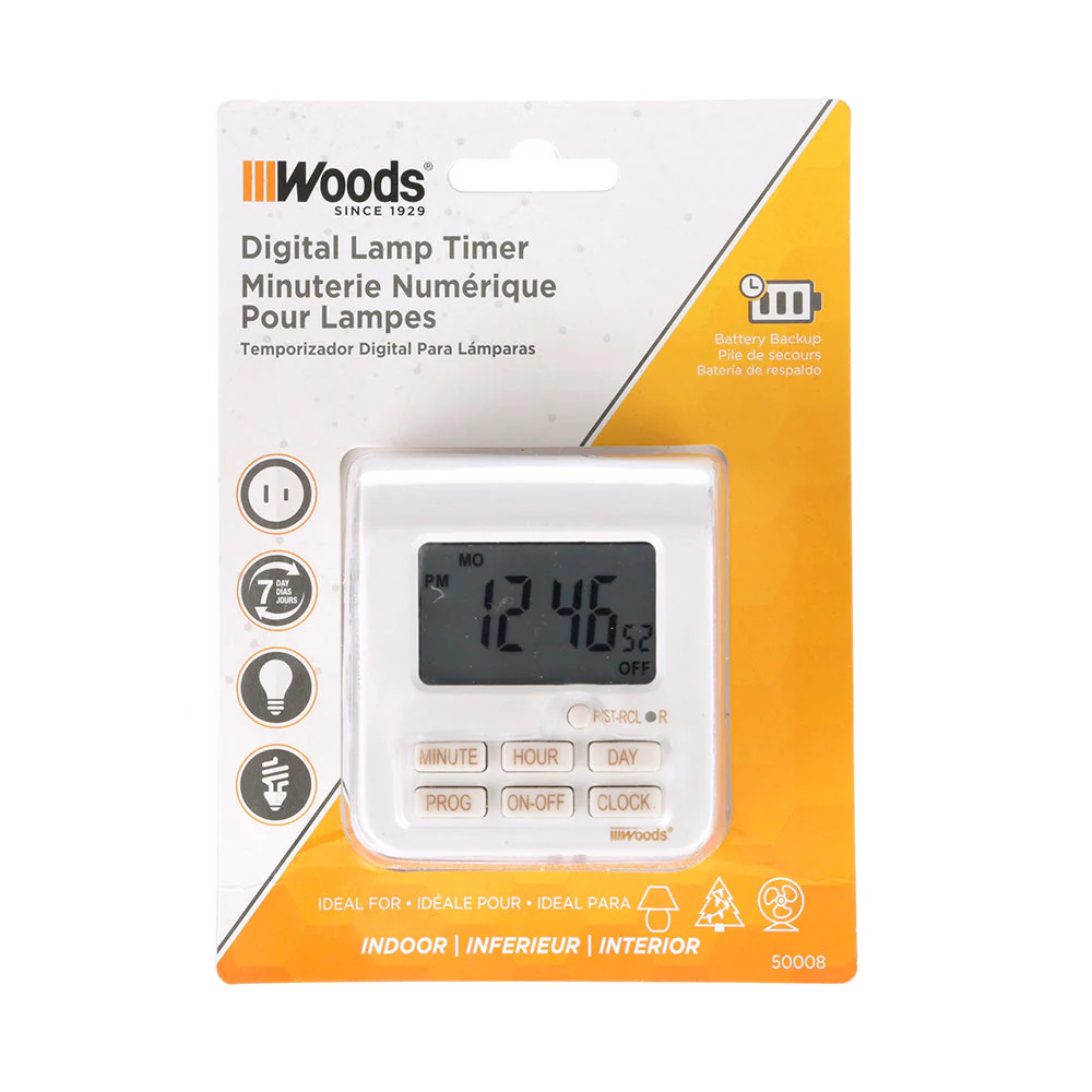 Woods Home Indoor 7-Day Digital Timer - Image 3