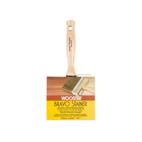 Wooster Brush Bravo Stainer™ Bristle/Poly Brush 5-1/2"