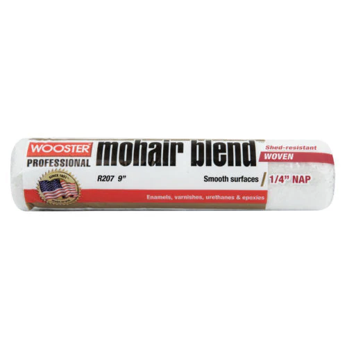 Wooster Brush Mohair Blend Roller Cover, 9" x 1/4"