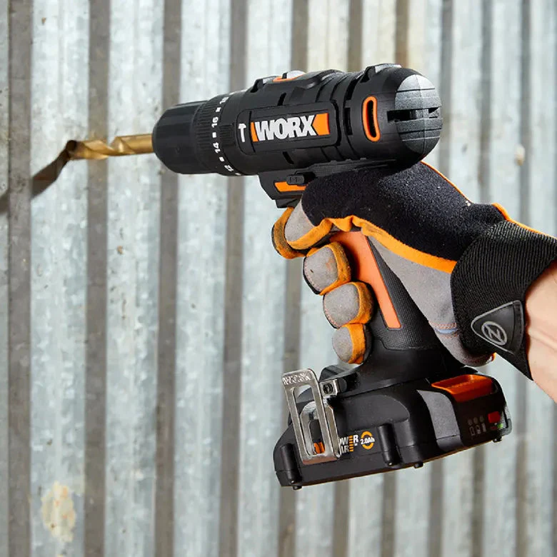 Worx 20V Cordless 1/2" Hammer Drill - Image 14