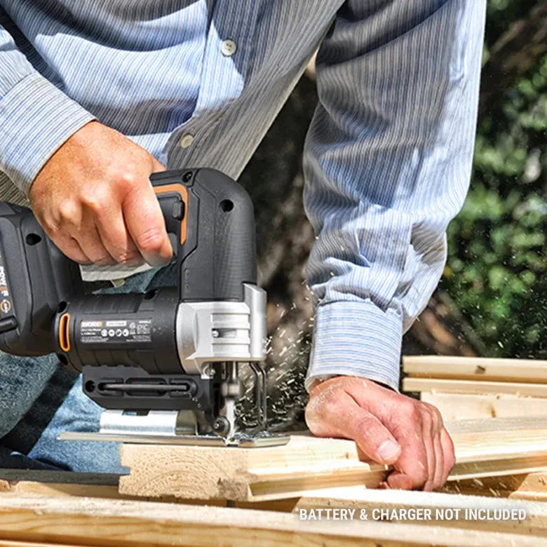 Worx 20V Power Share Cordless Jigsaw - Tool Only - Image 8