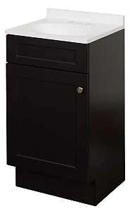 Zenna Home 1-Door Shaker Vanity with Top - Image 2