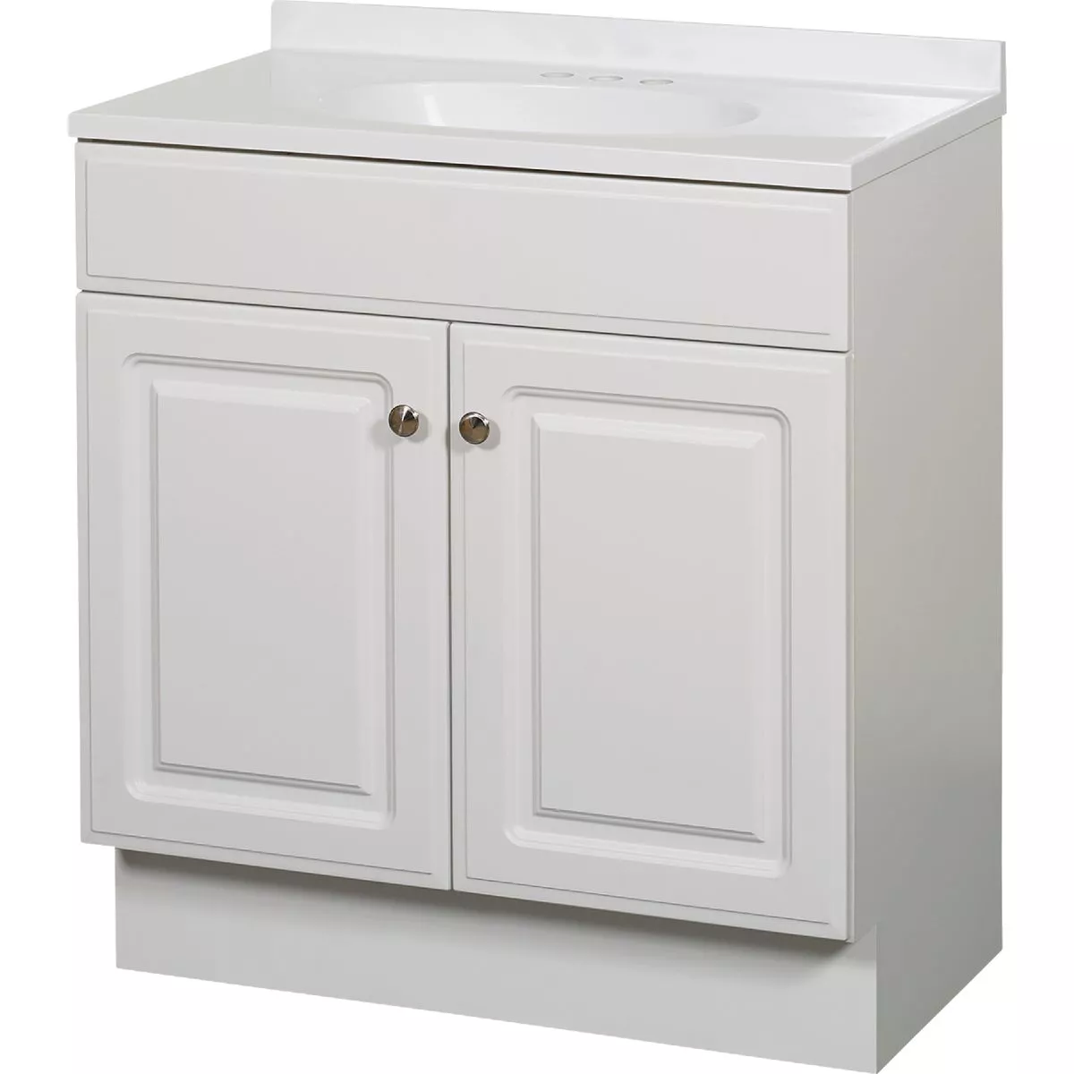 Zenna Home Single White Vanity Combo - Image 2